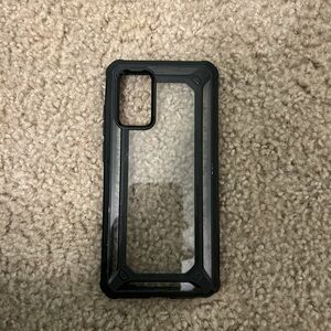 Durable Black Transparent Phone Case